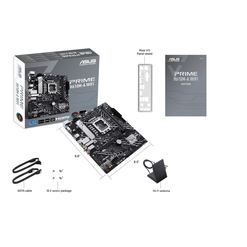 قیمت و خرید مادربرد ایسوس مدل PRIME H610M-A WIFI