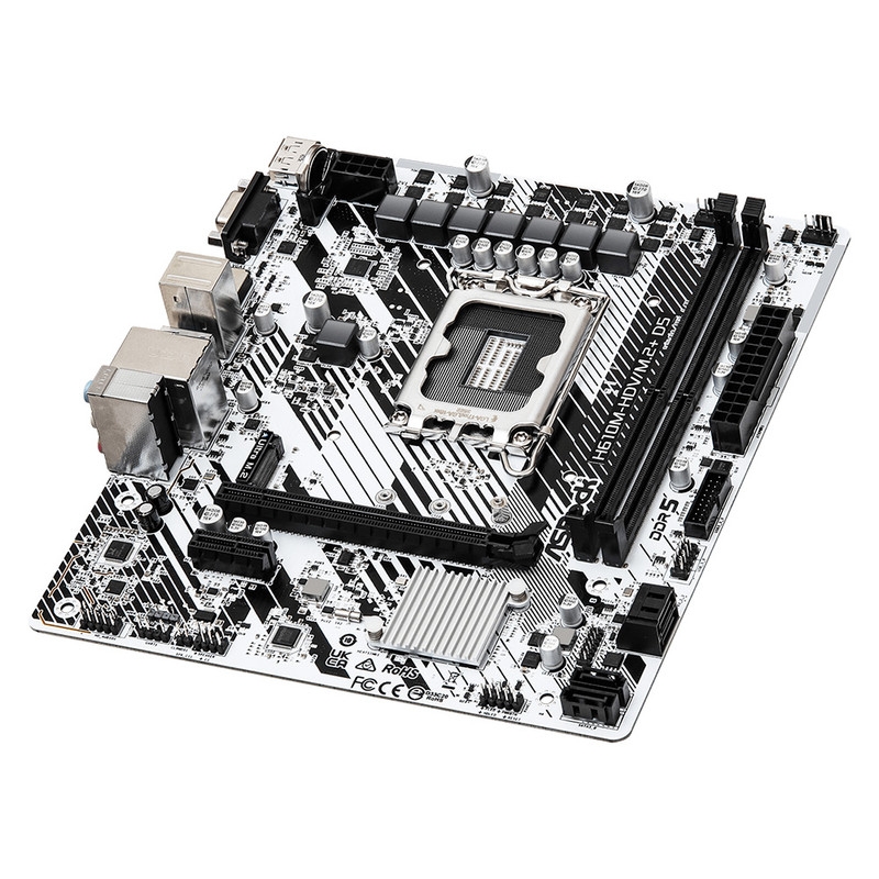 قیمت و خرید مادربرد ازراک مدل H610M-HDV/M.2 Plus D5