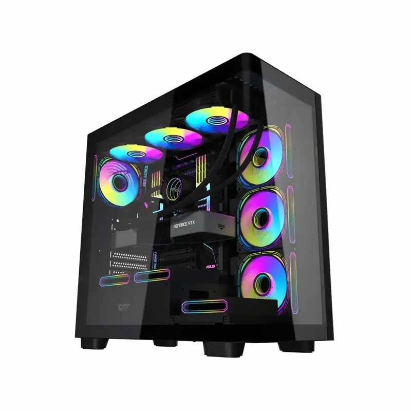 قیمت و خرید کیس کامپیوتر گیمینگ دارک فلش مدل DS900G ATX Black