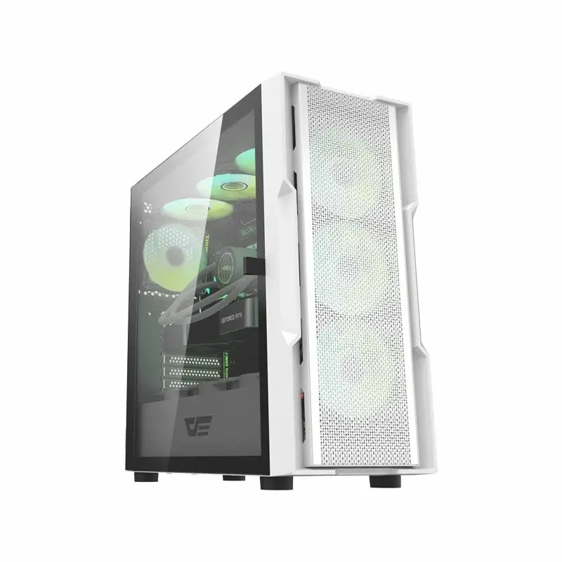 قیمت و خرید کیس کامپیوتر گیمینگ دارک فلش مدل DK431 Mesh WH