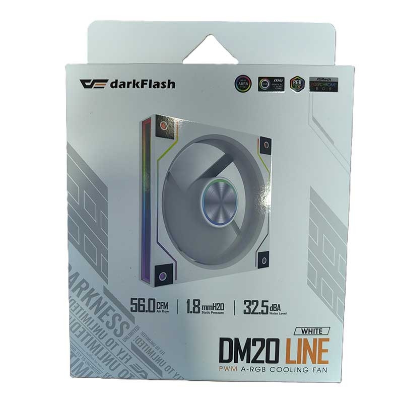 قیمت و خرید فن کیس دارک فلش مدل DM20 LINE White