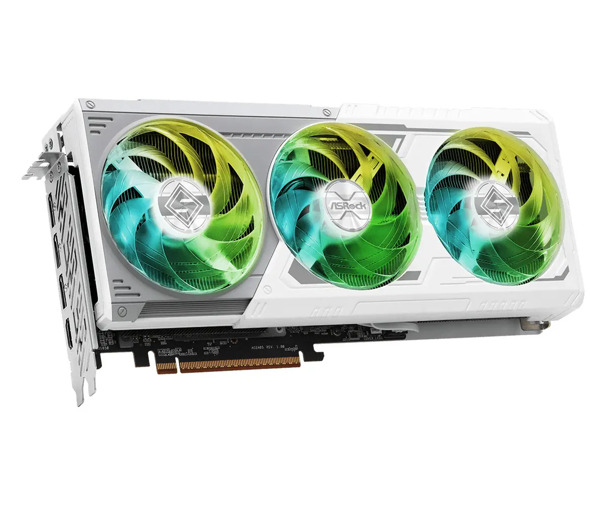 قیمت و خرید کارت گرافیک ازراک مدل AMD Radeon™ RX 9070 XT Steel Legend Dark 16GB