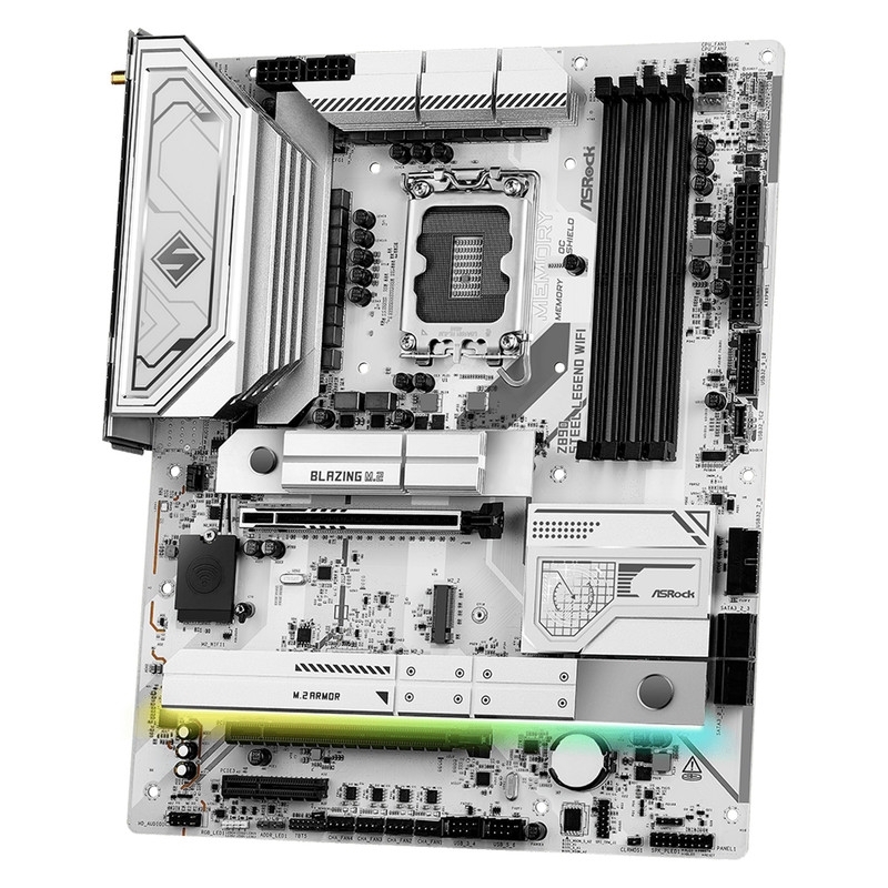 قیمت و خرید مادربرد ازراک مدل Z890 Steel Legend WiFi