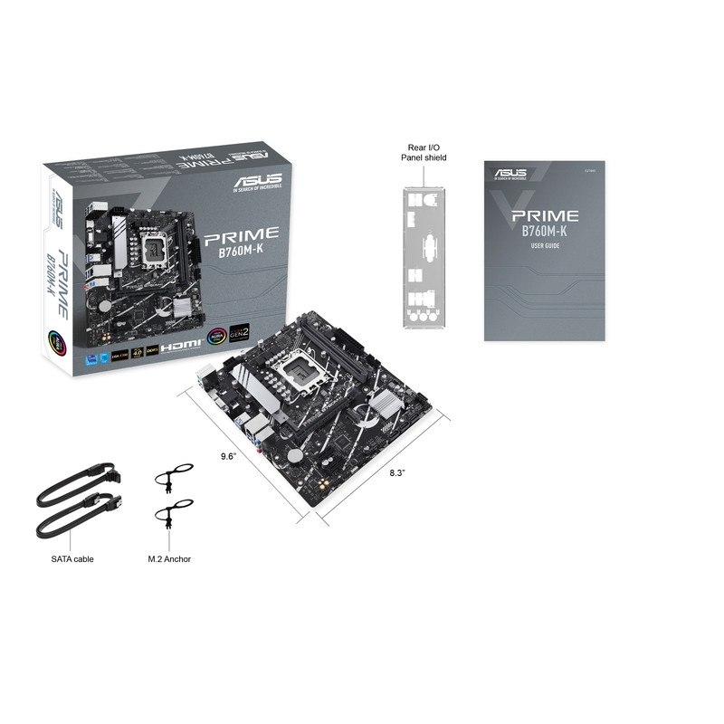 قیمت و خرید مادربرد ایسوس مدل PRIME B760M-K