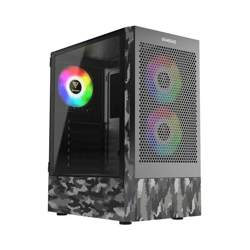قیمت و خرید کیس کامپیوتر گیم دیاس مدل TALOS E3 MESH CAMO