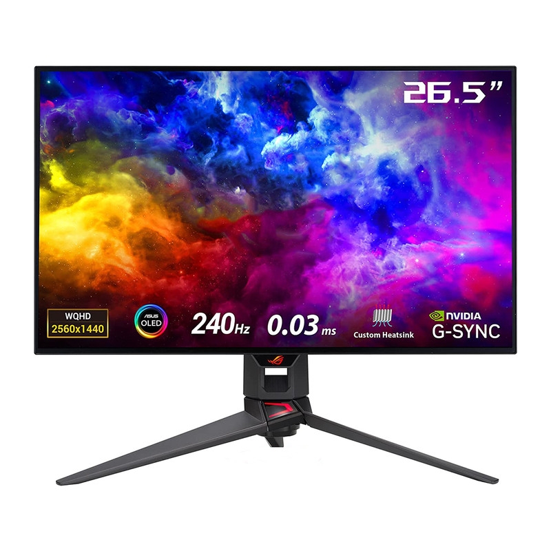 قیمت و خرید مانیتور گیمینگ ایسوس مدل ROG Swift OLED PG27AQDM سایز 27 اینچ