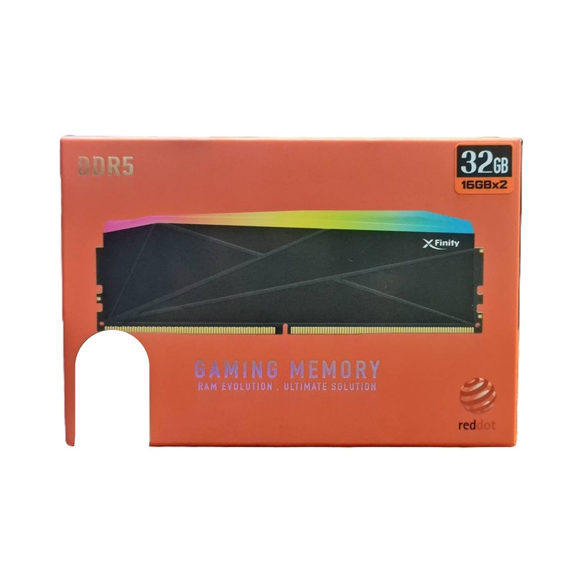 قیمت و خرید رم دسکتاپ DDR5 دو کاناله 5600 مگاهرتز CL36 وی کالر مدل Manta XFinity RGB ظرفیت 32 گیگابایت