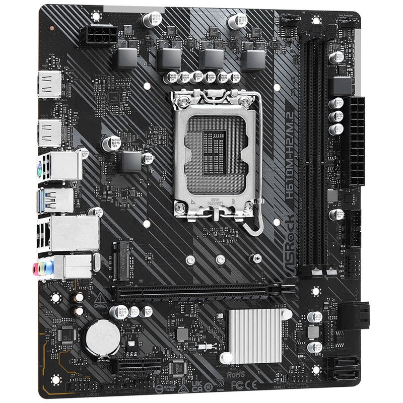 قیمت و خرید مادربرد ازراک مدل H610M-H2/M.2 D4