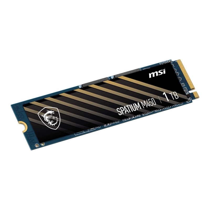 قیمت و خرید اس اس دی اینترنال PCIe Gen4 x4 ام اس آی مدل SPATIUM M450 ظرفیت 1 ترابایت