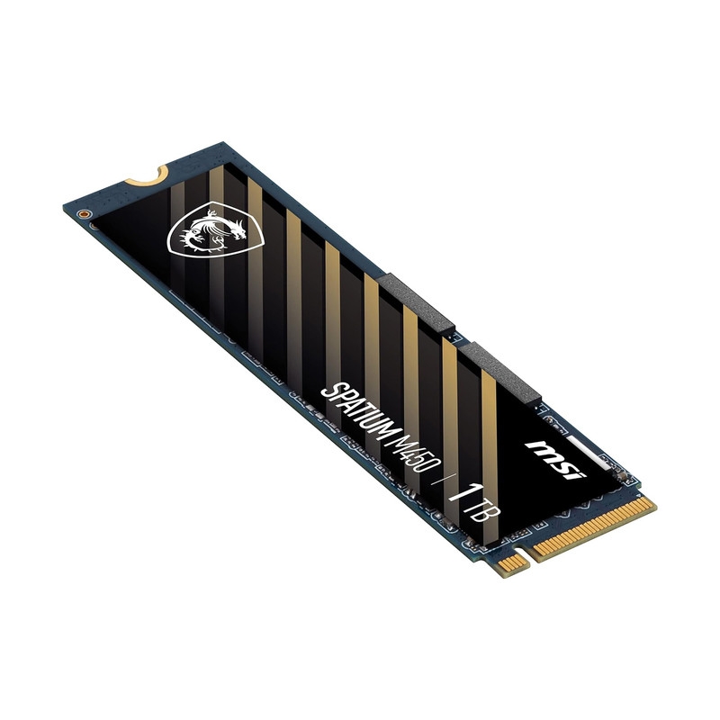 قیمت و خرید اس اس دی اینترنال PCIe Gen4 x4 ام اس آی مدل SPATIUM M450 ظرفیت 1 ترابایت
