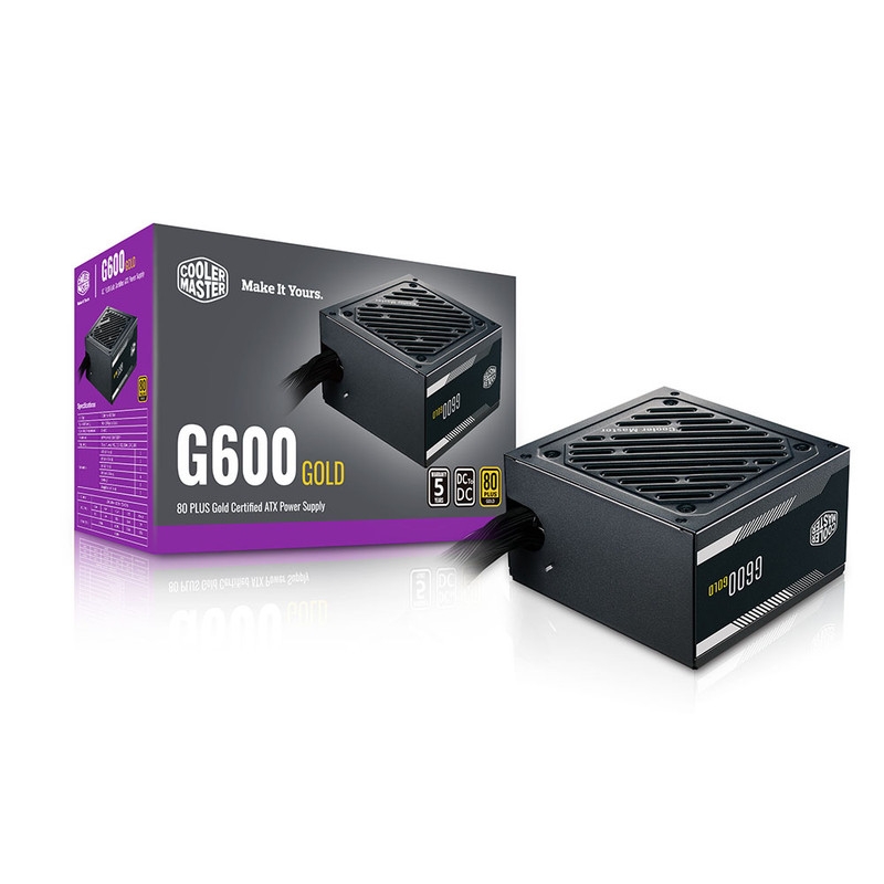 منبع تغذیه کولر مستر G600 Gold