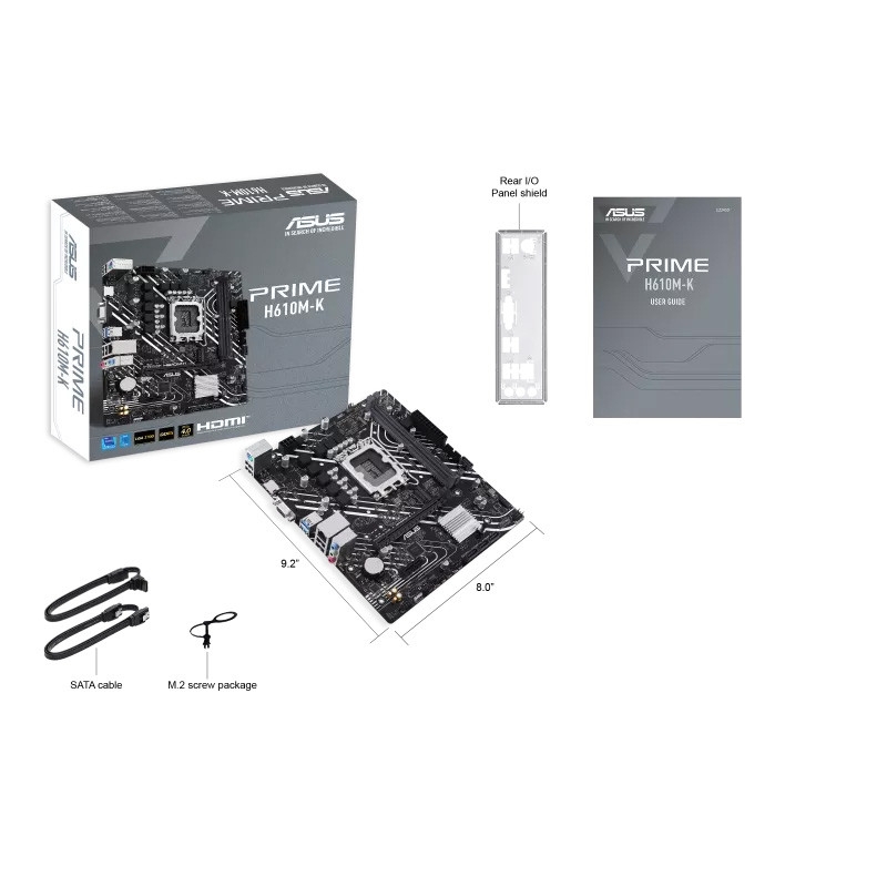 قیمت و خرید مادربرد ایسوس مدل PRIME H610M-K DDR5