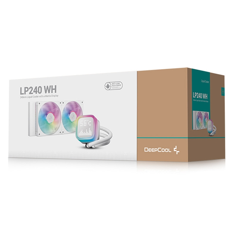 قیمت و خرید سیستم خنک‌کننده آبی دیپ کول مدل LP240 WH