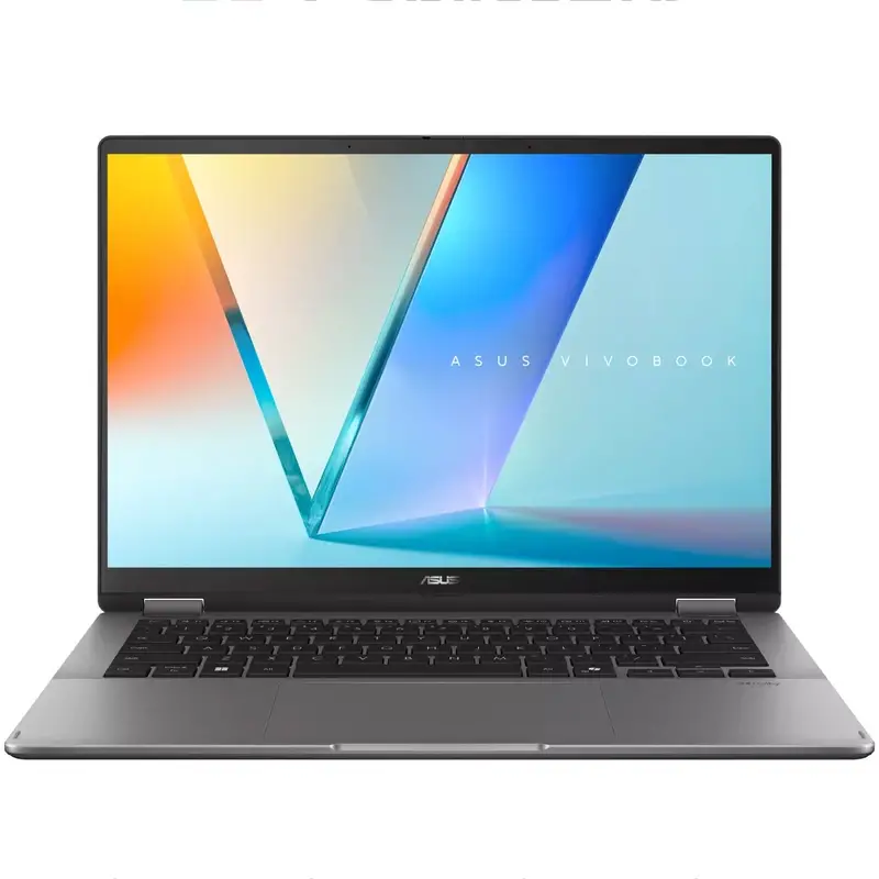 قیمت و خرید لپ تاپ 14 اینچی ایسوس مدل Vivobook 14 Flip TP3407SA-Core Ultra 7 256V-16GB LPDDR5X-1TB SSD-OLED-Backlit-Touch - کاستوم شده