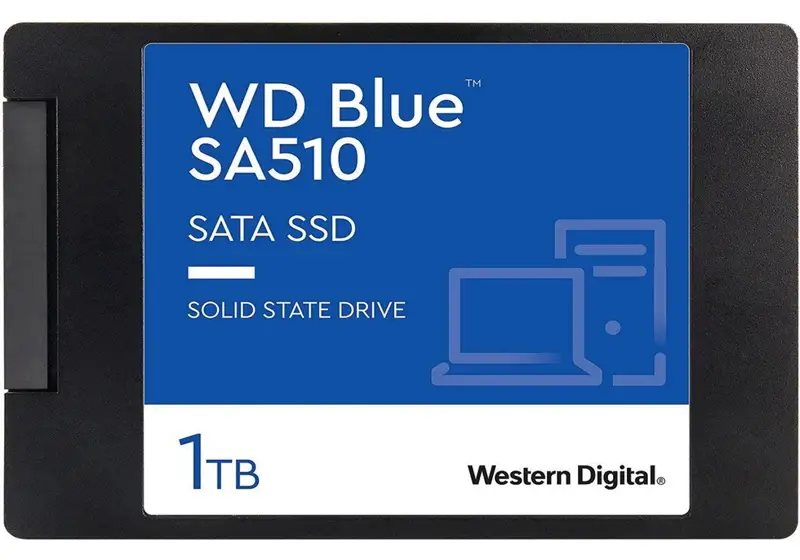 قیمت و خرید اس اس دی اینترنال SATA III وسترن دیجیتال مدل BLUE SA510 ظرفیت 1 ترابایت