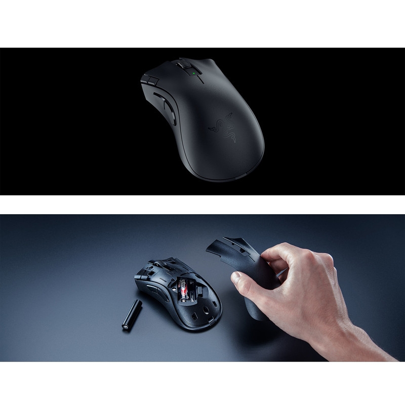 قیمت و خرید ماوس بی سیم مخصوص بازی ریزر مدل DeathAdder V2 X HyperSpeed
