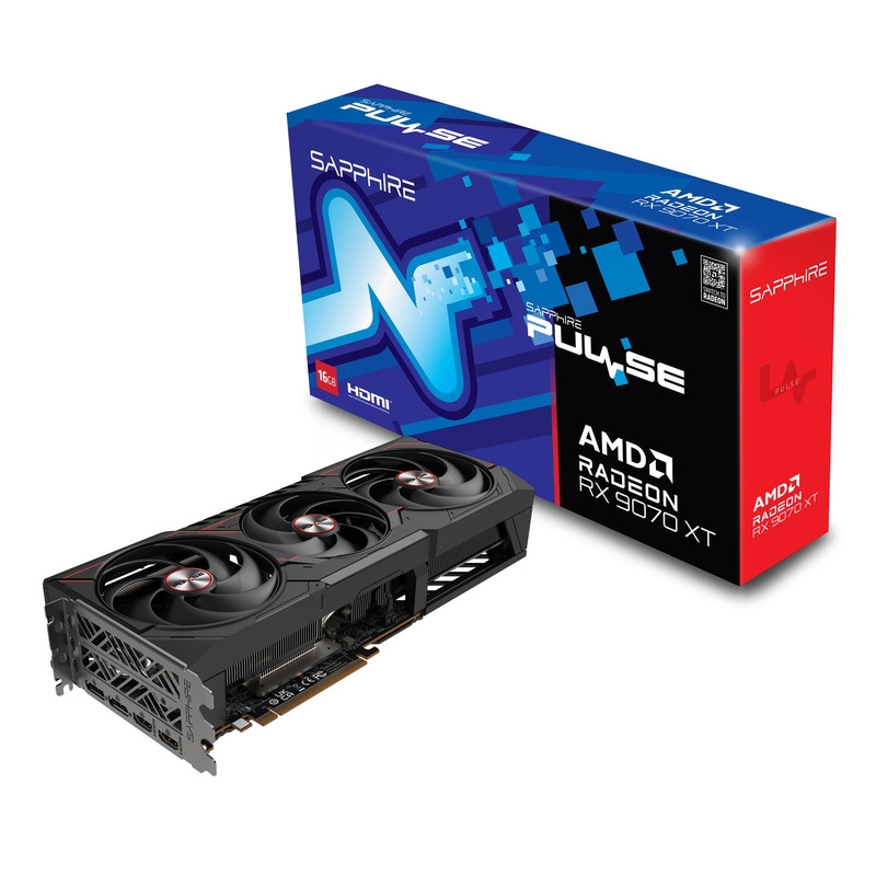 قیمت و خرید کارت گرافیک سافایر مدل PULSE AMD Radeon™ RX 9070 XT 16GB