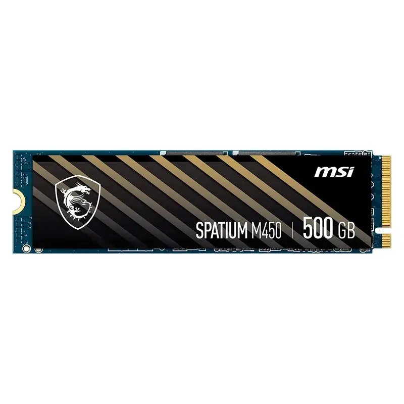 قیمت و خرید اس اس دی اینترنال PCIe Gen4 x4 ام اس آی مدل SPATIUM M450 ظرفیت 500 گیگابایت