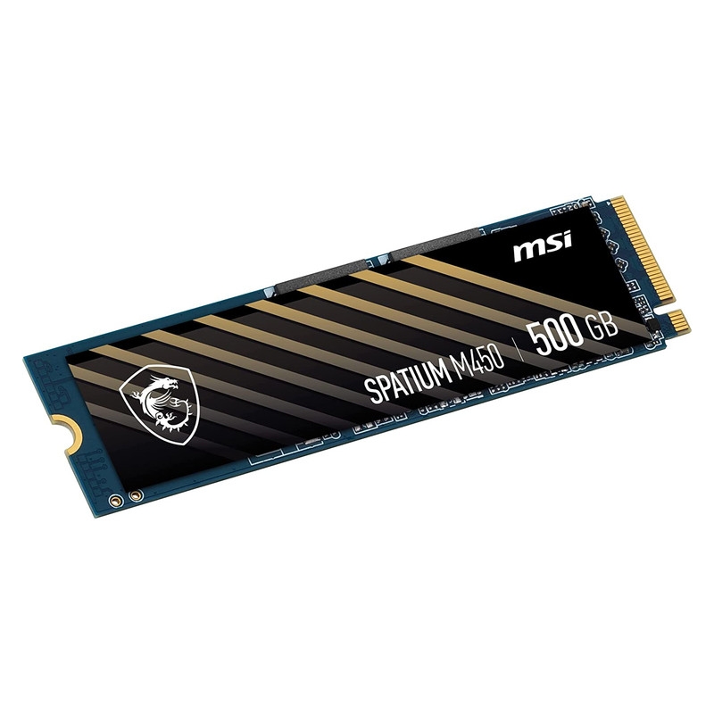قیمت و خرید اس اس دی اینترنال PCIe Gen4 x4 ام اس آی مدل SPATIUM M450 ظرفیت 500 گیگابایت