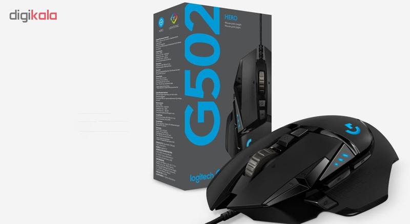 قیمت و خرید ماوس مخصوص بازی لاجیتک مدل G502 Hero
