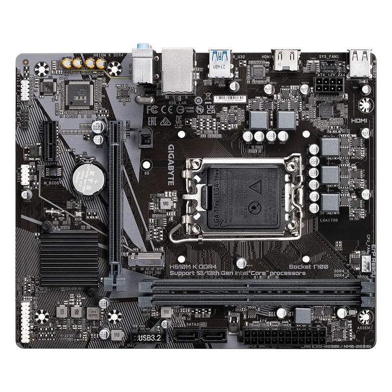 قیمت و خرید مادربرد گیگابایت مدل GIGABYTE H610M K