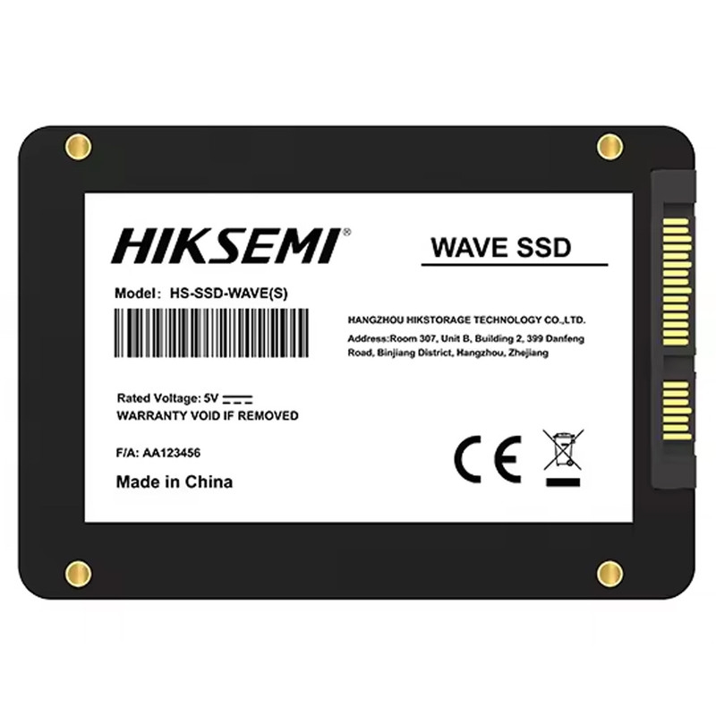 قیمت و خرید اس اس دی اینترنال SATA III هایک سمی مدل WAVE S ظرفیت 512 گیگابایت
