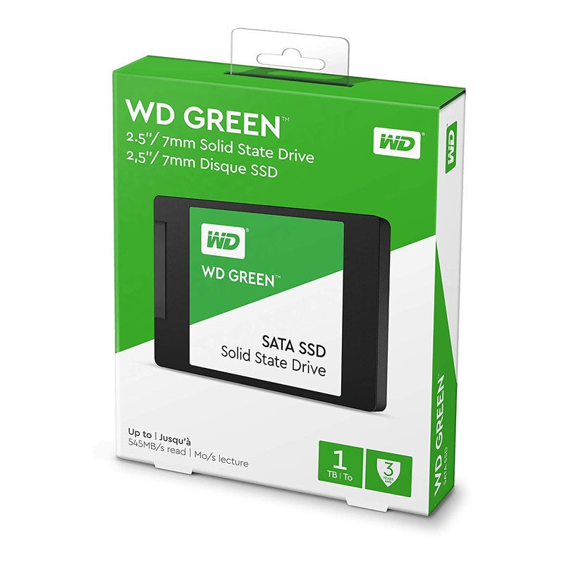 قیمت و خرید اس اس دی اینترنال SATA III وسترن دیجیتال مدل WD Green ظرفیت 1 ترابایت