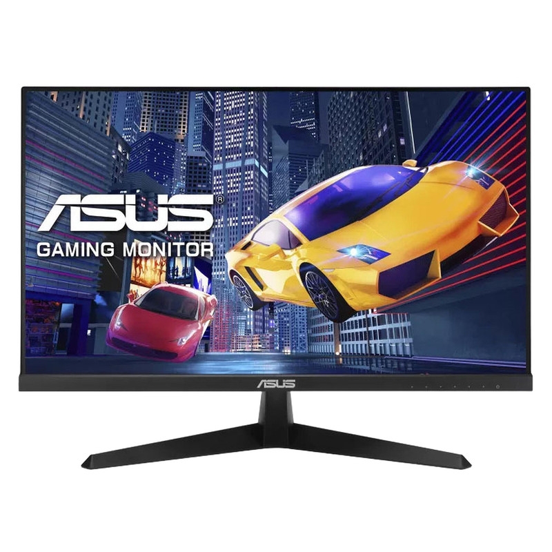 قیمت و خرید مانیتور 23.8 اینچ ایسوس مدل VY249HGE، رزولوشن Full-HD، پنل IPS، نرخ بروزرسانی 144 هرتز، با نسبت تصویر 16:9، دارای پورت HDMI و خروجی هدفون