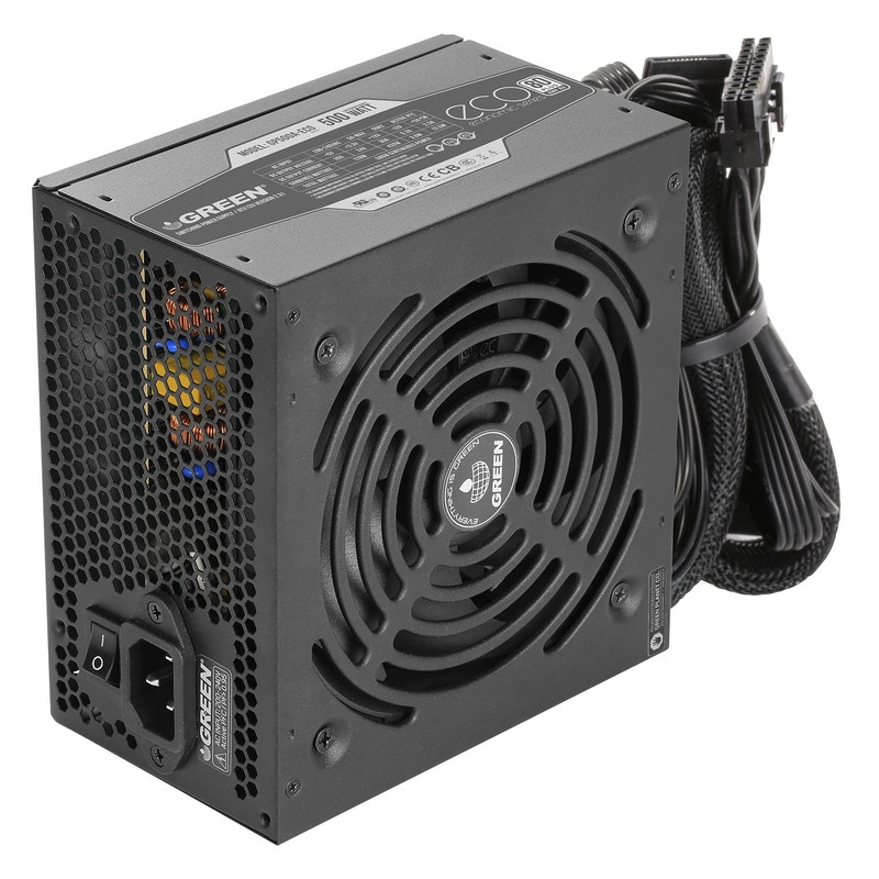 قیمت و خرید منبع تغذیه کامپیوتر گرین مدل GP500A-ECO Rev3.1