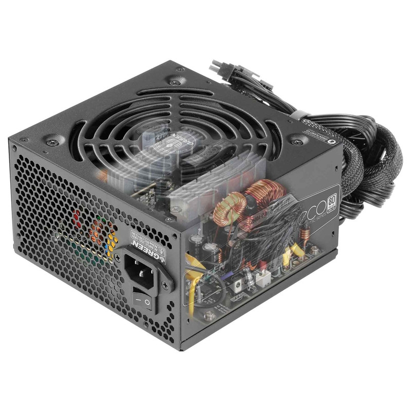قیمت و خرید منبع تغذیه کامپیوتر گرین مدل GP500A-ECO Rev3.1