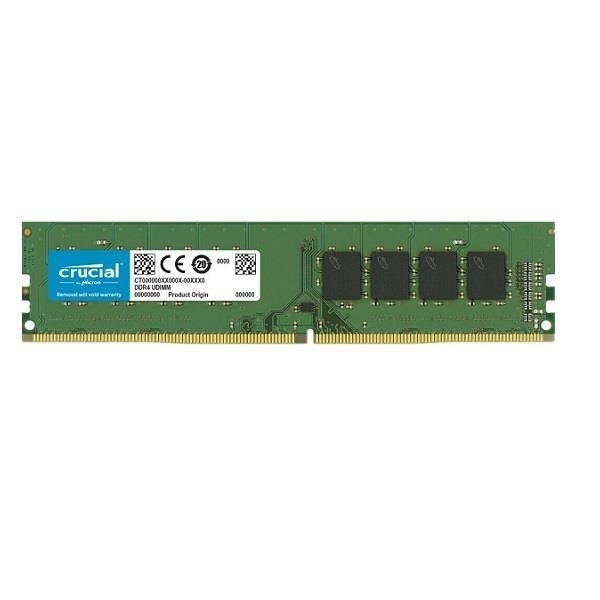قیمت و خرید رم دسکتاپ کروشیال DDR4 تک کاناله 8 گیگابایت 3200 مگاهرتز CL22 U-DIMM ولتاژ 1.2 ولت