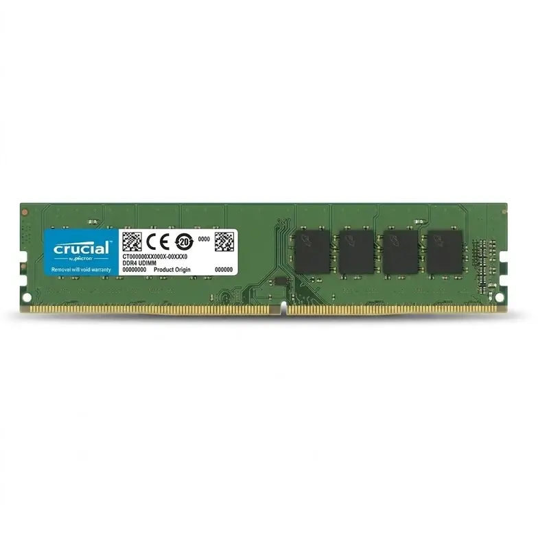 قیمت و خرید رم کامپیوتر کروشیال DDR4 تک کاناله 16 گیگابایت 3200 مگاهرتز CL22 ولتاژ 1.2 ولت مدل U-DIMM