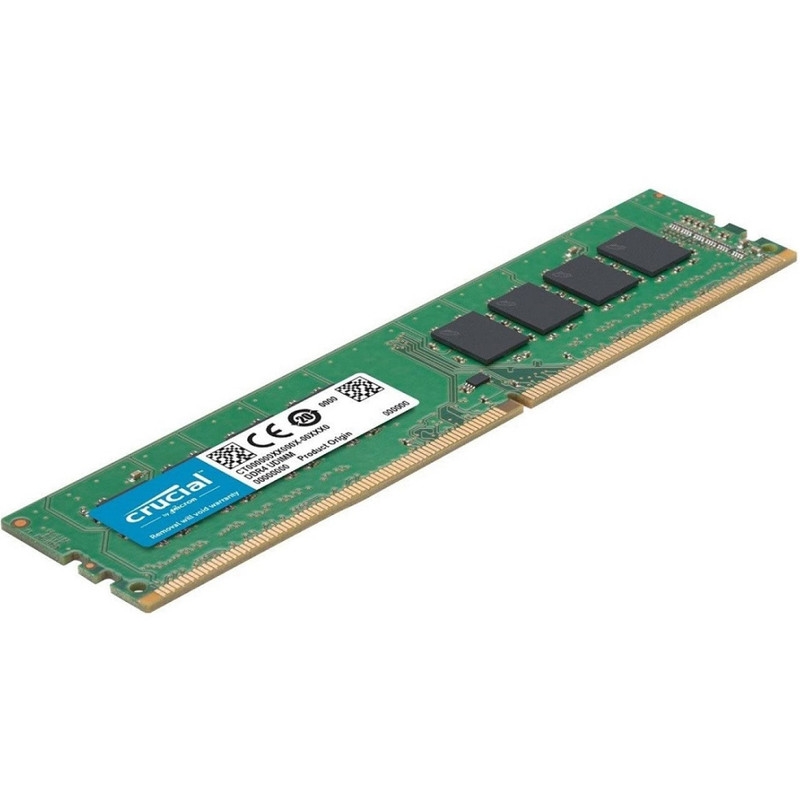 قیمت و خرید رم کامپیوتر کروشیال DDR4 تک کاناله 16 گیگابایت 3200 مگاهرتز CL22 ولتاژ 1.2 ولت مدل U-DIMM