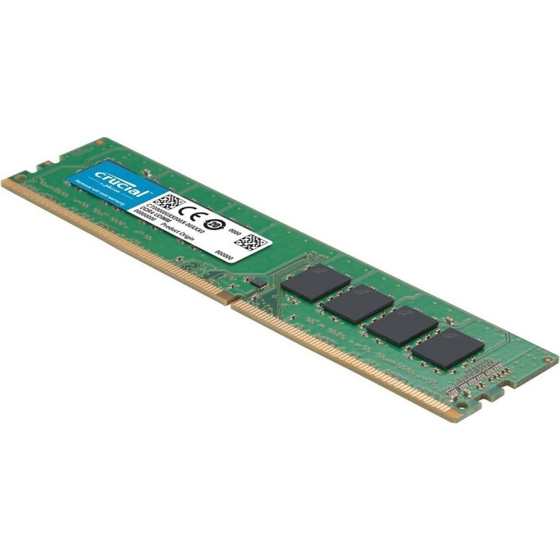 قیمت و خرید رم کامپیوتر کروشیال DDR4 تک کاناله 16 گیگابایت 3200 مگاهرتز CL22 ولتاژ 1.2 ولت مدل U-DIMM