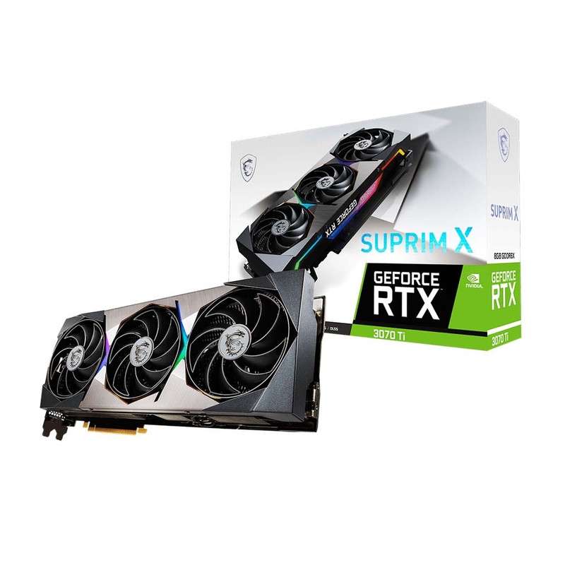 قیمت و خرید کارت گرافیک ام اس آی مدل GeForce RTX 3070 Ti SUPRIM X 8G