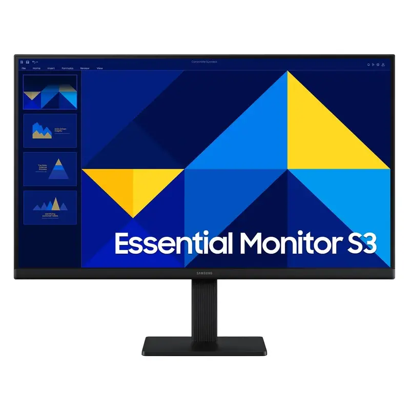 قیمت و خرید مانیتور 24 اینچ سامسونگ مدل Essential S3 S30GD LS24D300GAMXUE با وضوح Full HD، پنل IPS و نرخ بروزرسانی 100 هرتز