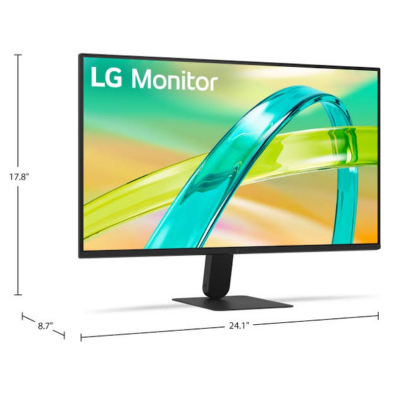 قیمت و خرید مانیتور 27 اینچ ال جی مدل 27U411B-B با وضوح Full HD، پنل IPS و نرخ به‌روزرسانی 144 هرتز