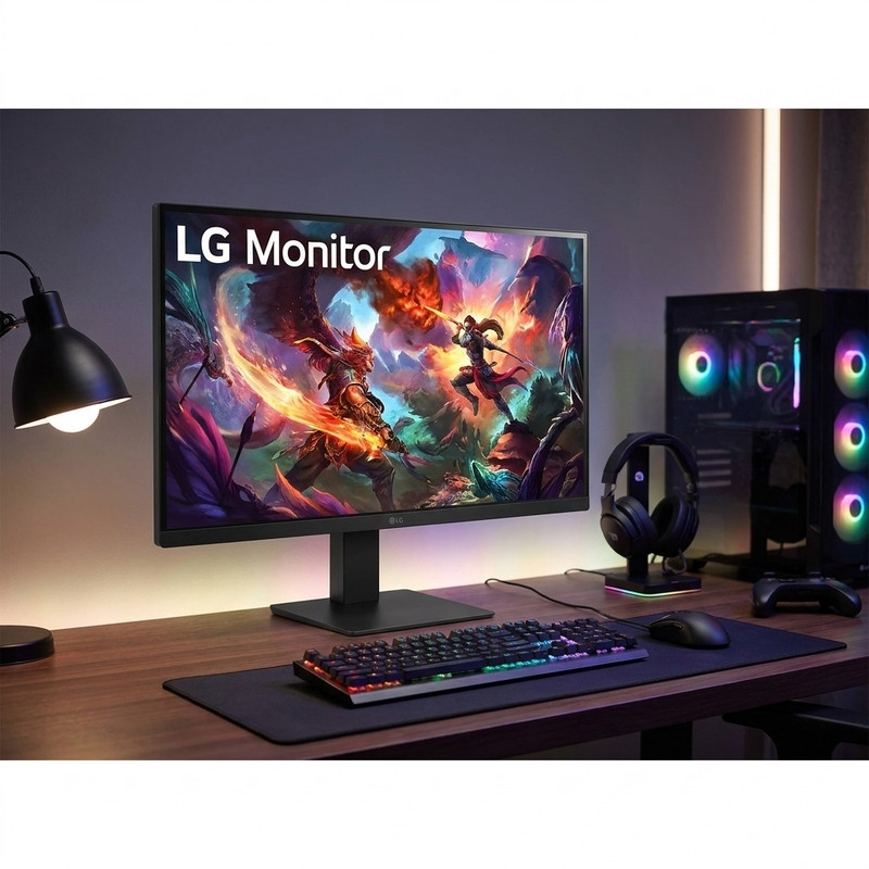قیمت و خرید مانیتور 27 اینچ ال جی مدل 27U411B-B با وضوح Full HD، پنل IPS و نرخ به‌روزرسانی 144 هرتز