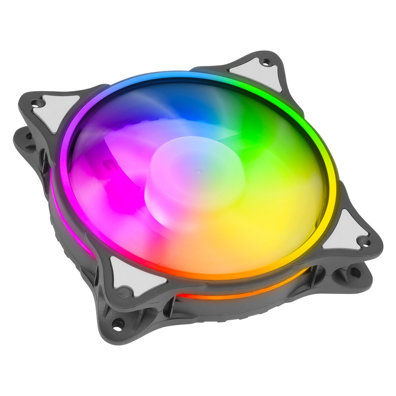 قیمت و خرید فن کیس گرین مدل HURACAN FAN GFK120M-ARGB بسته 3 عددی