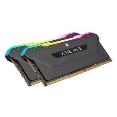 رم دسکتاپ کورسیر 32 گیگابایت DDR4 VENGEANCE RGB PRO SL فرکانس 3600