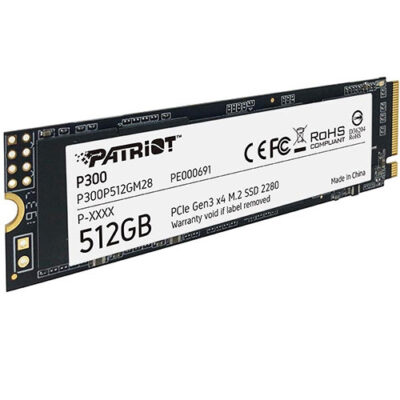 حافظه اس اس دی پاتریوت P300 با ظرفیت 512 گیگابایت