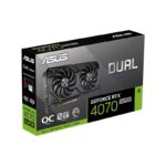 کارت گرافیک ایسوس Dual GeForce RTX 4070 SUPER EVO OC Edition 12GB GDDR6X