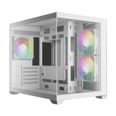 کیس گیم دیاس AURA GC10M WH ARGB